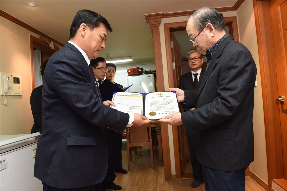 故 한병구 일병 귀환행사